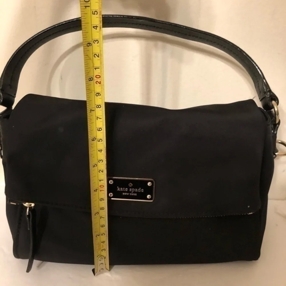 KATE SPADE nylon foldover crossbody bag